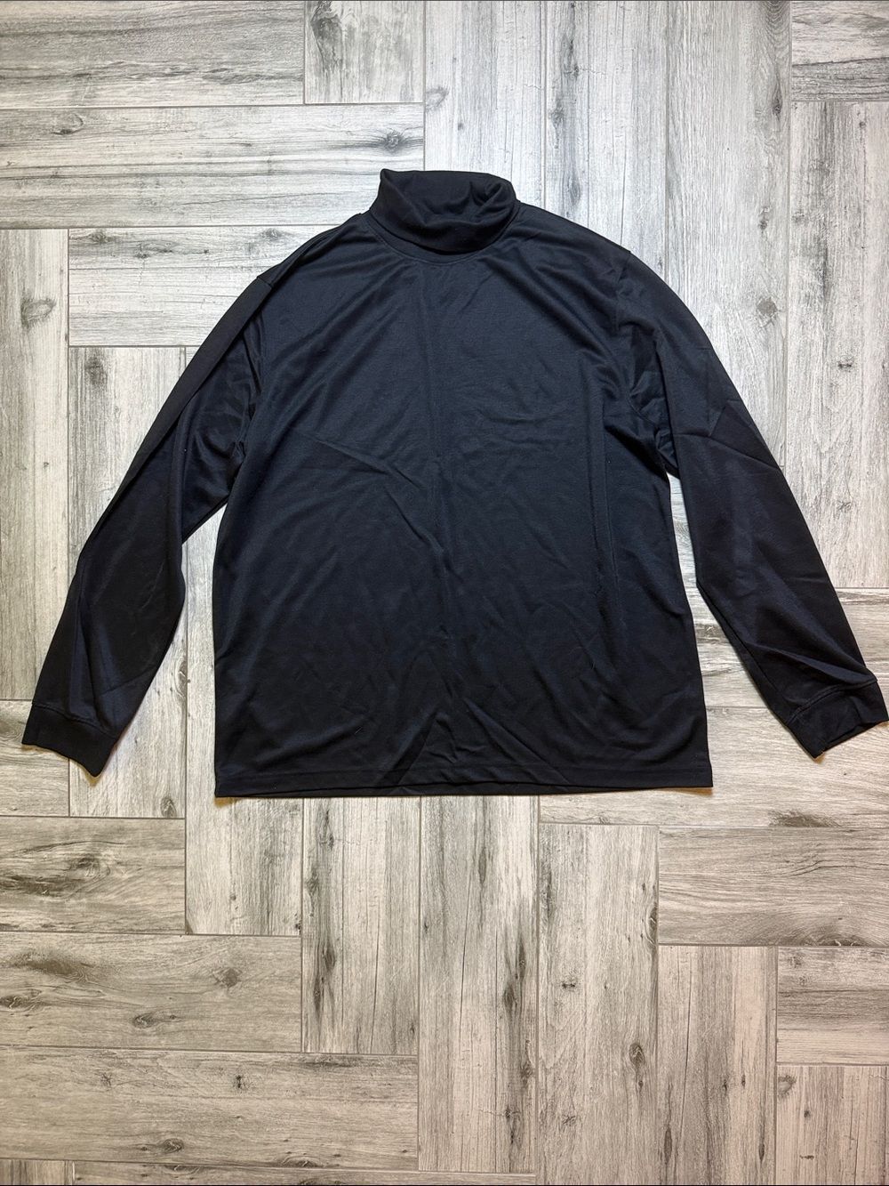 APT.9 Black Turtleneck Sweater - XXL